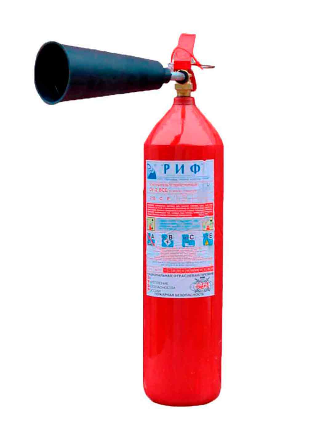 Огнетушитель автомобильный углекислотный ОУ-2