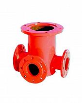 Подставка трехсторонняя фланцевая ППТФ (300х150, сталь) - фото 9