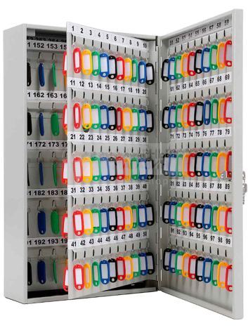 Настенная металлическая ключница К-300 на 300 ключей «Т» (380х640х140мм)