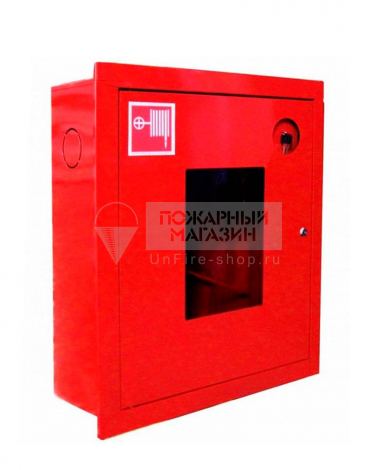 Шкаф пожарный ШПК-01 (ШПК-310) ВОК (встроенный, открытый, красный)