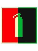 Знак ФЭС F03 Пожарная лестница (фотолюминесцентный, пленка 200x200 мм) - фото 12