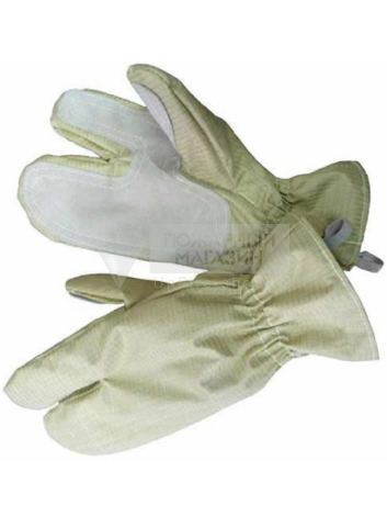 Перчатки трехпалые ткань ТТОС