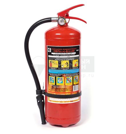 Огнетушитель воздушно-пенный ОВП-6 Ярпожинвест (зимний)