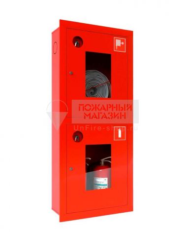 Шкаф пожарный ШПК-03 (ШПК-320) ВОК (встроенный, открытый, красный)