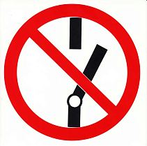 Знак "Запрещено пользоваться лифтом" - фото 13