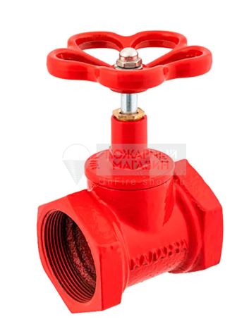 Клапан КПЧП Ду 50 чугунный прямой 180° муфта/муфта Каланча