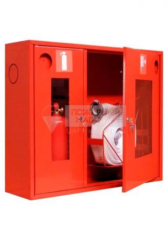 Шкаф пожарный ШПК-02 (ШПК-315) НОК (навесной, открытый, красный)