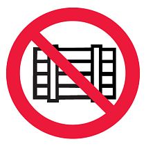 Знак "Запрещено пользоваться лифтом" - фото 14