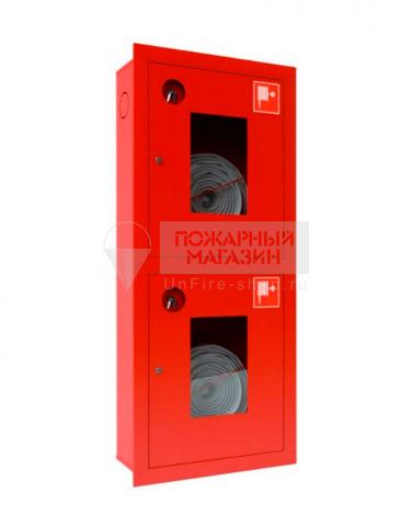 Шкаф пожарный ШПК-03-21 (ШПК-320-21) ВОК (встроенный, открытый, красный)