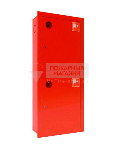 Шкаф пожарный ШПК-03-21 (ШПК-320-21) ВЗК (встроенный, закрытый, красный)