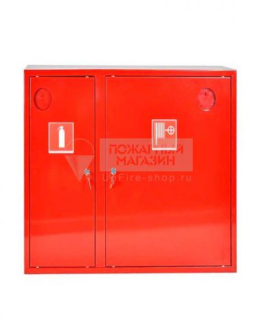 Шкаф пожарный ШПК-02 (ШПК-315) НЗК (навесной, закрытый, красный)